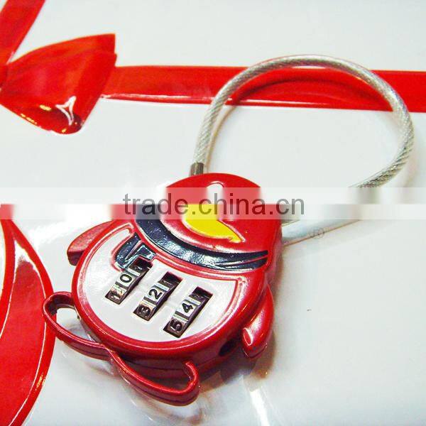 CH-QQ adjustable digital password cute padlock for travel bag