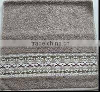 Pure Cotton Jacquard Solid Colour Set Towels for Bath