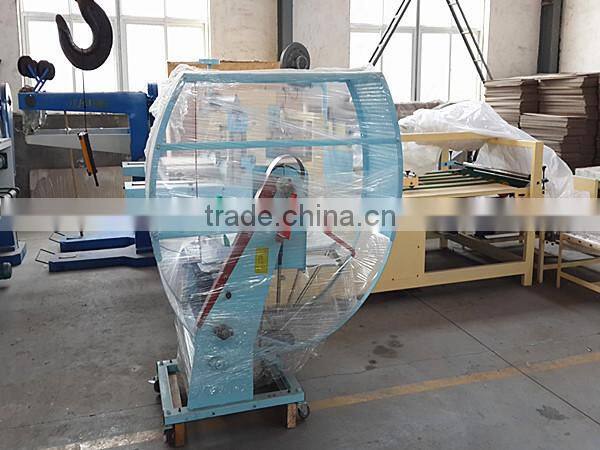 corrugated paperboard carton bunding machine