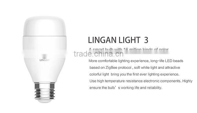 Android IOS APP lamp Intelligent Home light lamp Music playing energy light16 million colors Hue light lamp