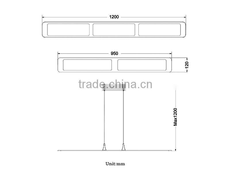 Wholesale new arrive dining hall chandelier led light