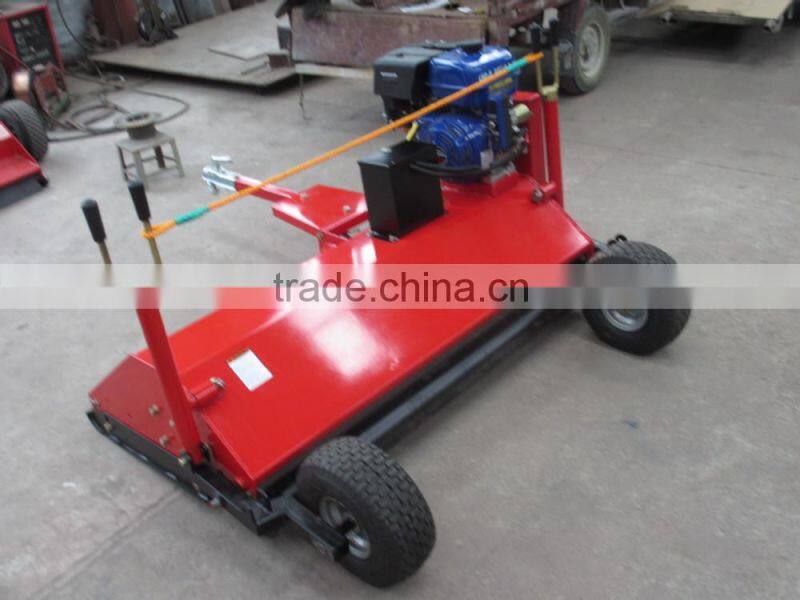 side wheel and rear wheel adjustable remote control lawn mower