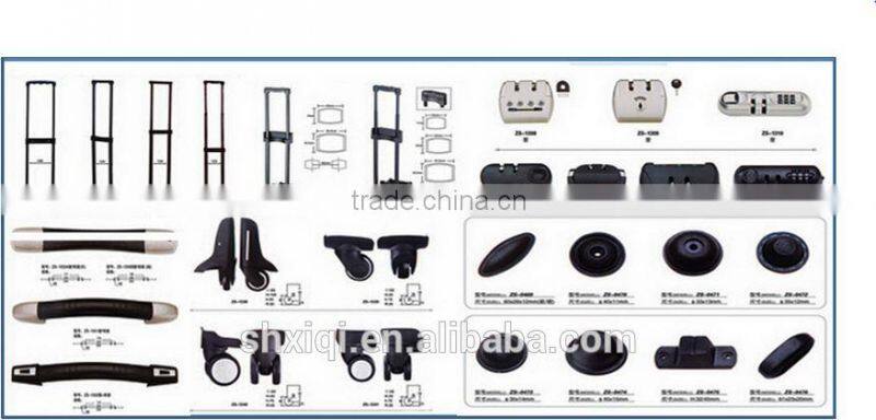 colourful best travel zipper trolley polyester luggage