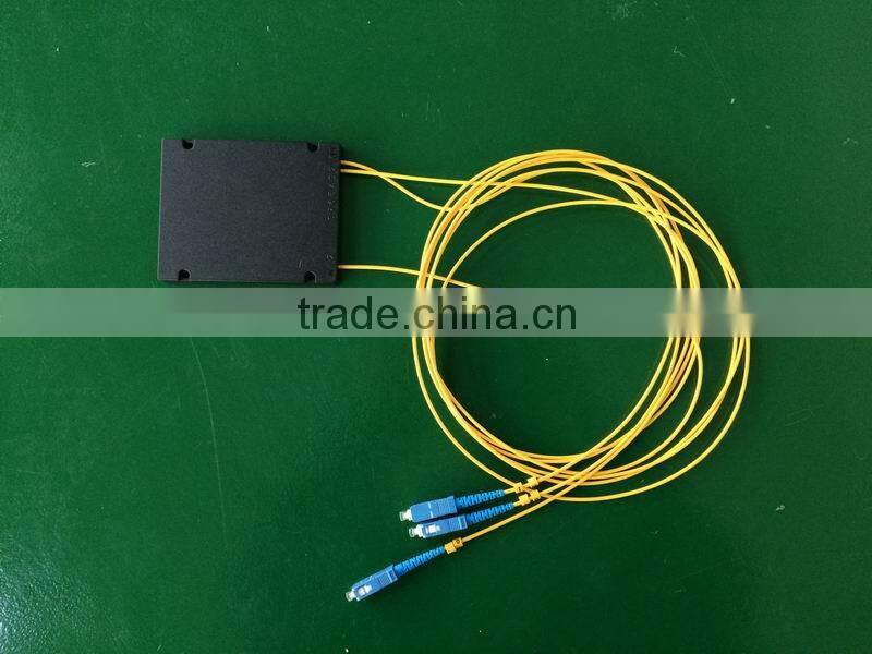 1x8 SC/PC 2.0mm fanout fiber PLC optical splitter