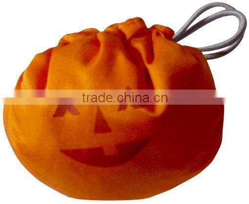 halloween pumpkin folding shopping cart bag/printed shopping bags/shopping bag