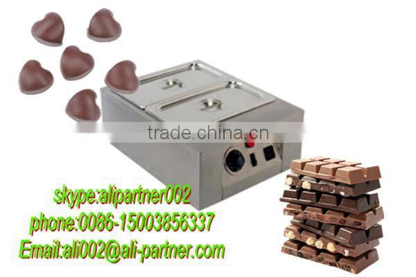 Water heating chocolate melting machine