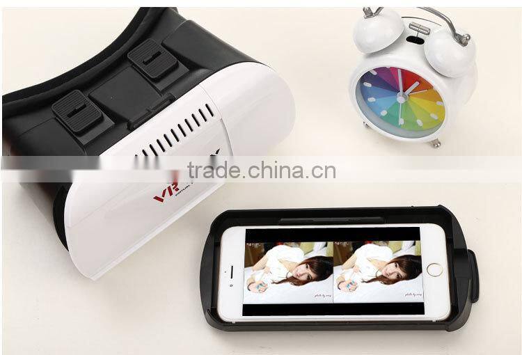 Super 3D phone Glasses Virtual Reality Google Glasses + Bluetooth Remote Control