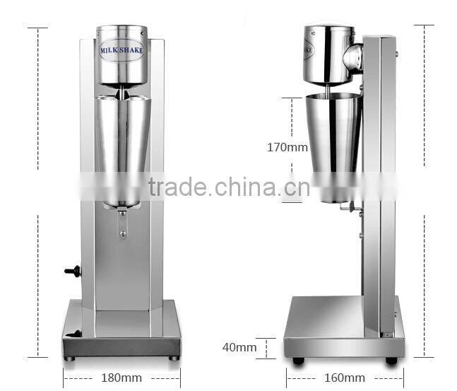 Automatic Electric Milk Shaker Single Head/ Double Head Milk Shake Machine Desktop Mini Milk Shaker