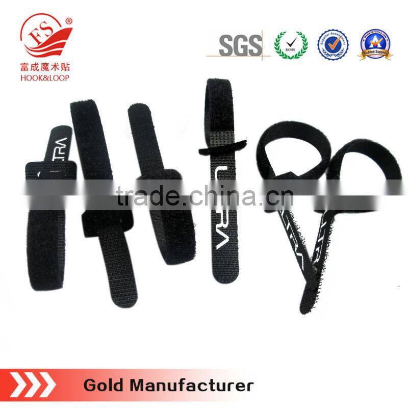 2016 new design and new style electric hook and loop nylon fastener cable tie