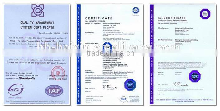 Best selling dental non woven reinforced surgical gown sterile