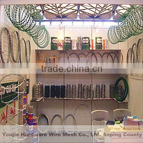 galvanized razor barbed wire hot dipped galvanized razor mesh fence
