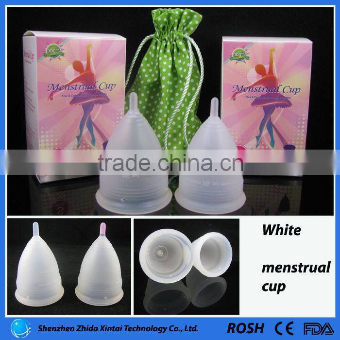 2016 lady used period cup, silicone cup menstrual products