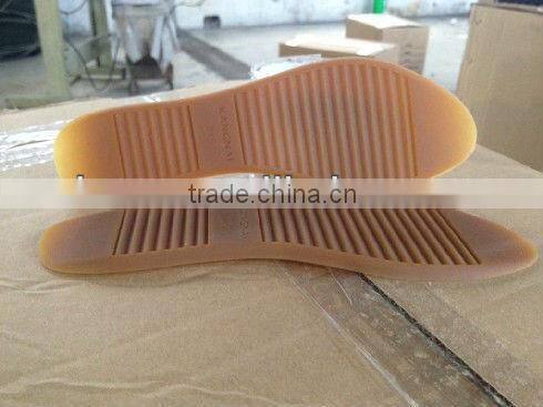 Rubber outer sole manufacture