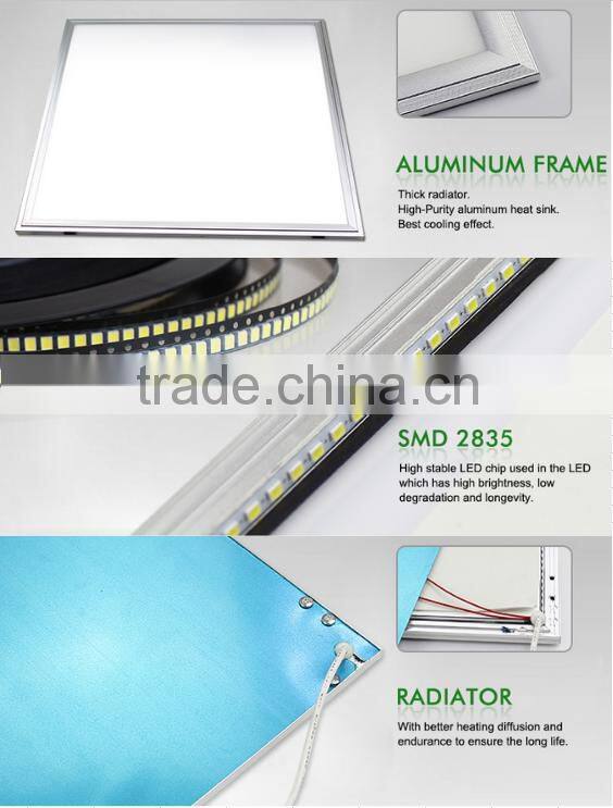 Indoor Residential Led ceiling panel light 2x2ft square LED Panel 60x60 36W
