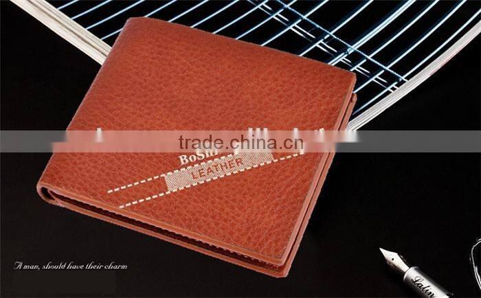 Business Wholesale Men Long Wallet Faux Leather Card Coin Hand Purse