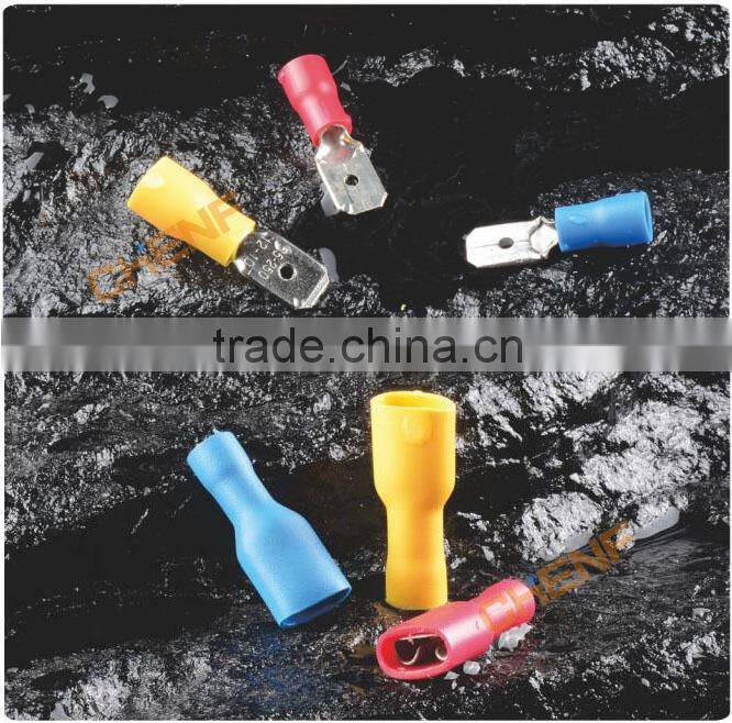 High Quality 1.5-2.5mm2 (AWG16-14) Fully Insulated Female Disconnect TerminalFDFD2-250