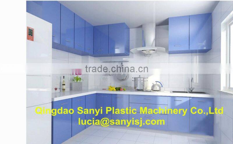 CE & ISO9001 Certified PVC Furniture Board Production Line/SIEMENS Strategic Partner