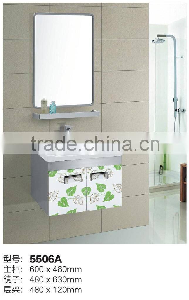 China factory promotion wall hung used bathroom vanity cabinets