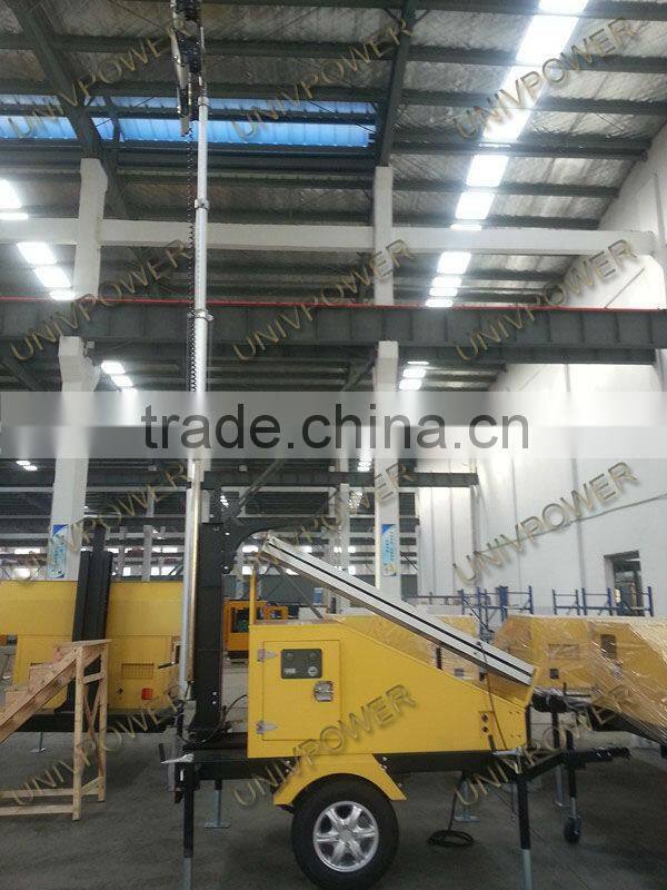 24V solar power light tower