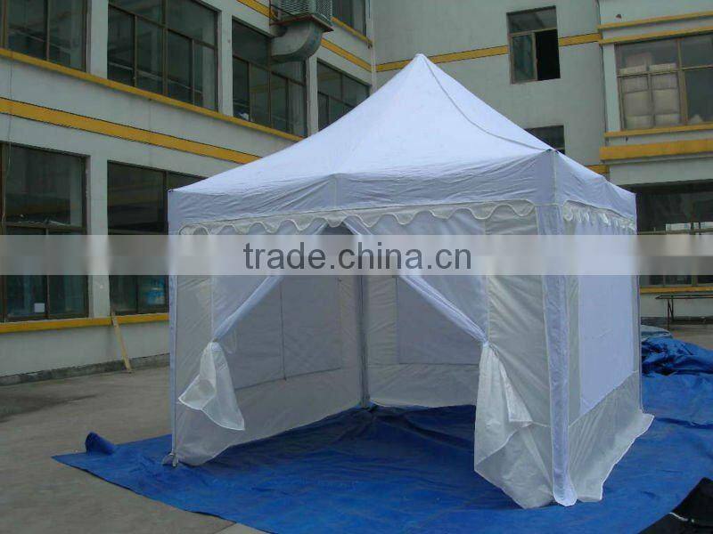 high quality UV 60'' instant aluminium pop up tent waterproof gazebo canopy