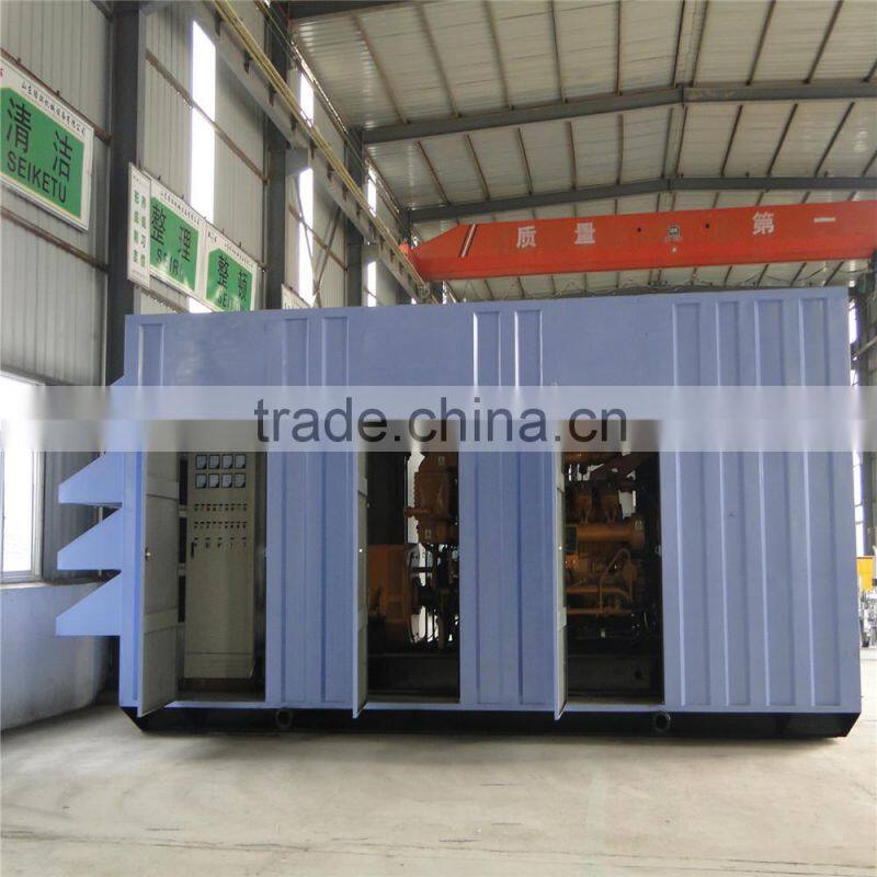 1000kVA/800kW Chinese Engine Natural Gas Generator for Sale, International Standard Big Power Plant