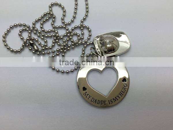 metal black dog tags for promotional gift