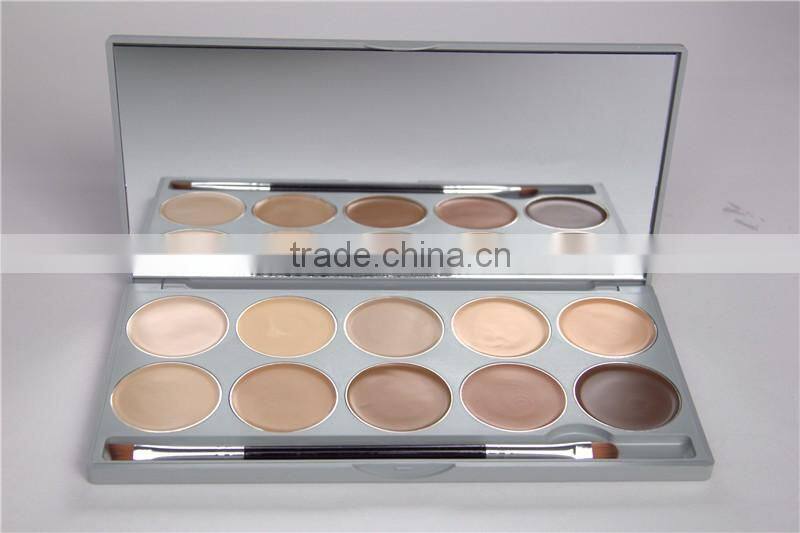 Trade Assurance Wholesale10 Color Face Cosmetic Concealer Palette Make Up Camouflage Contour Palette