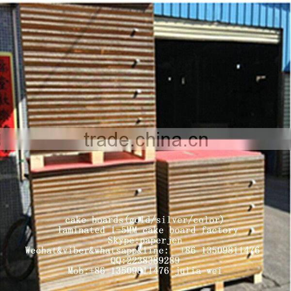 silver /gold round Cake Base/cake board /cardboard