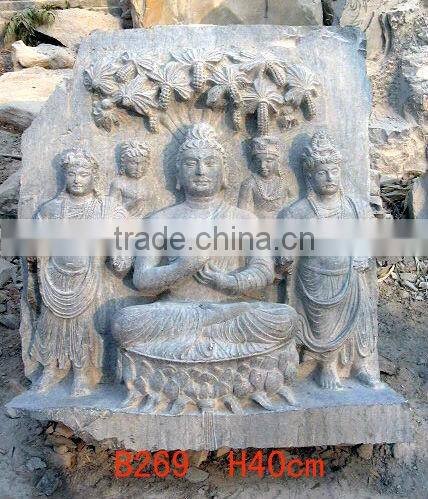 antique statue on stone