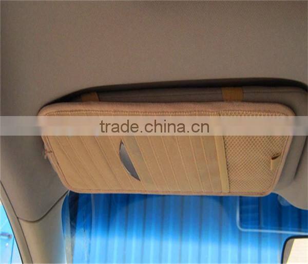 Auto Sun Visor CD Holder 12 CD Storage For Car CD Case And Bag Universal Design Mix Color