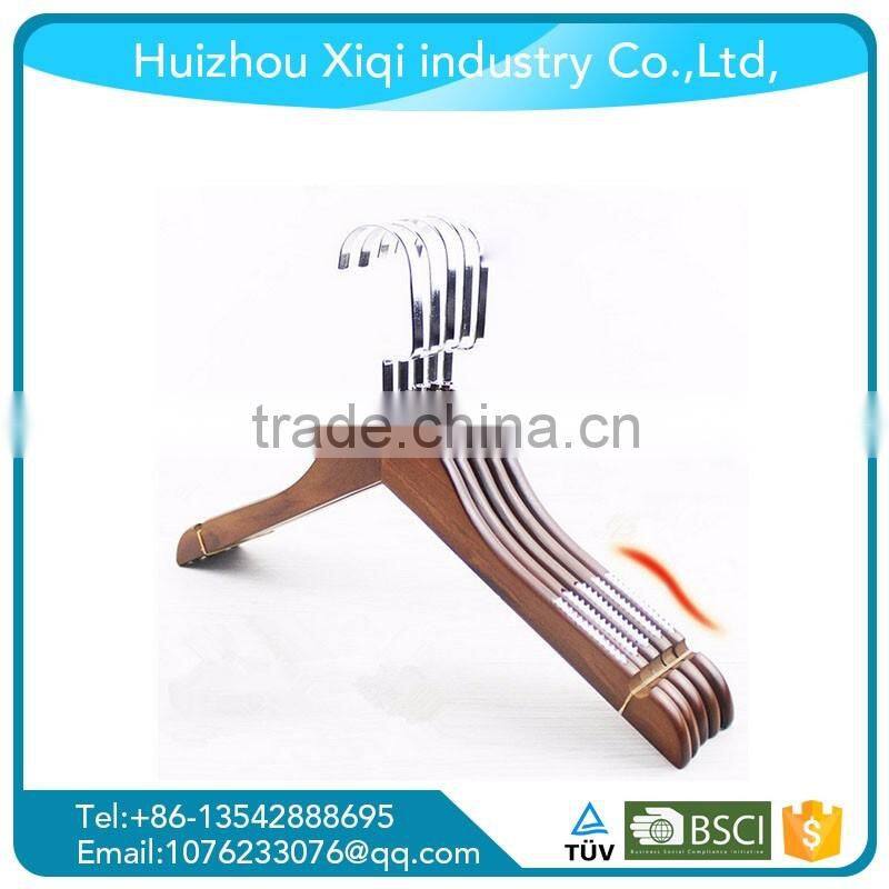 hot sale customized black wholesale wooden clothes hanger/laundry hanger machine