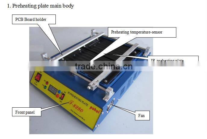 cell phone repair tools,IR-preheating Plate t8280