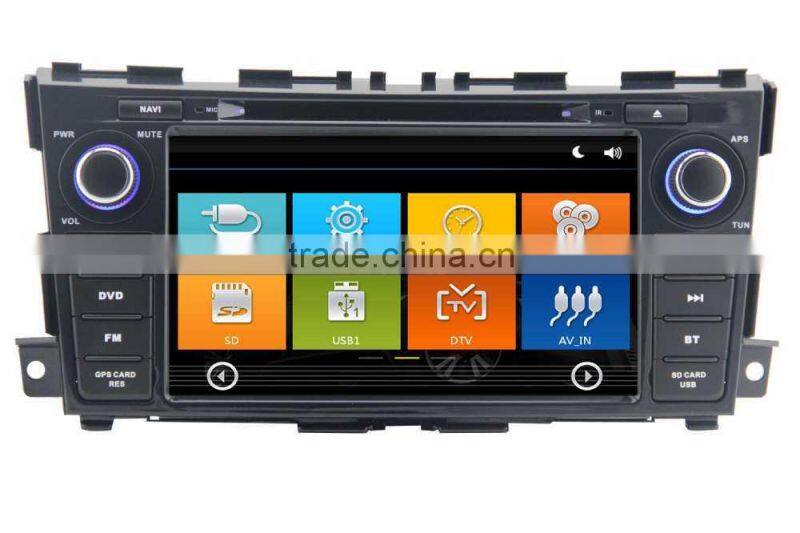 digital multimedia navigation system Car Lcd Monitor FOR nissan TEANA 2013 with 3G GPS DVD BT