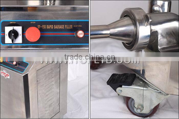 SF150 vacuum sausage filler stuffer/rapid sausage stuffer 15L