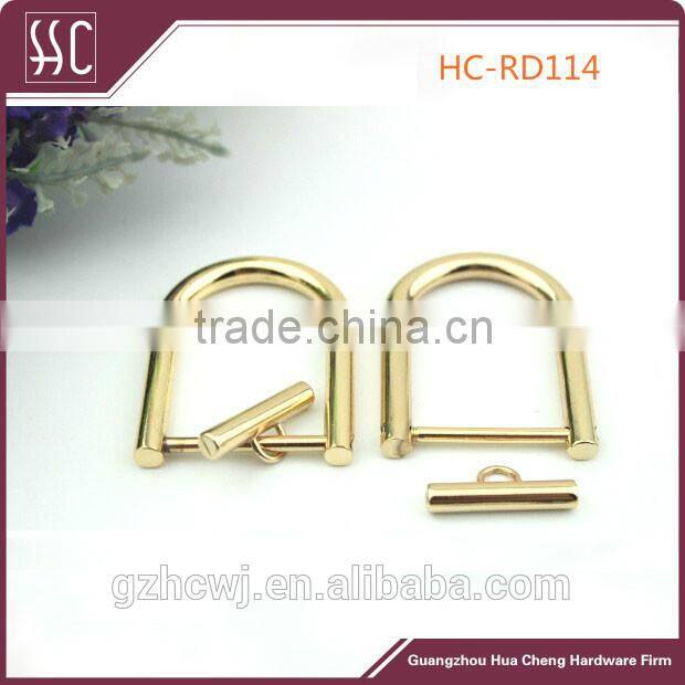 metal D ring, Guangzhou metal D ring, detachable metal D ring for bag accessory