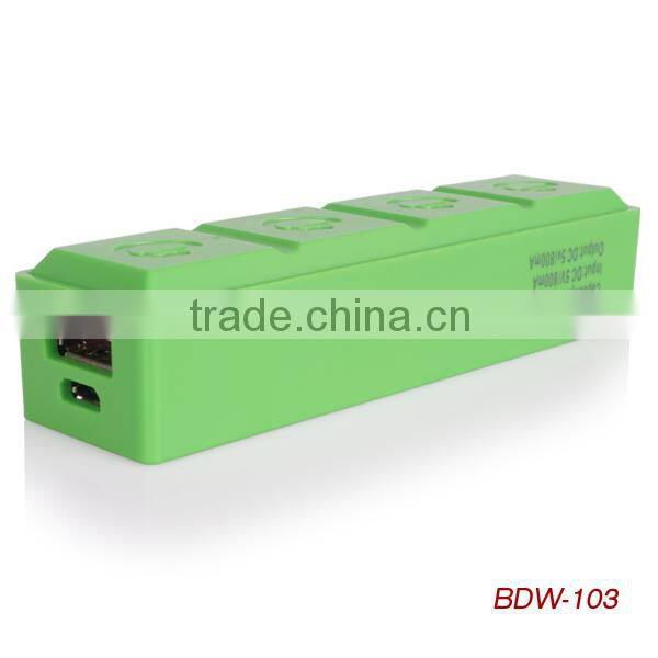 best selling 3000mAh mobile power bank external battery