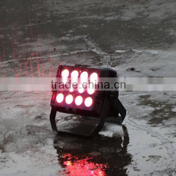 Rechargeable battery power IP65 12pcs 6in1 Wireless dmx outdoor waterproof led par light