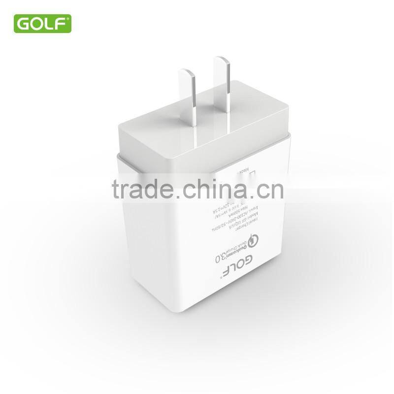 mobile phone quick charge 3.0 wall charger for smart phone charge usb output