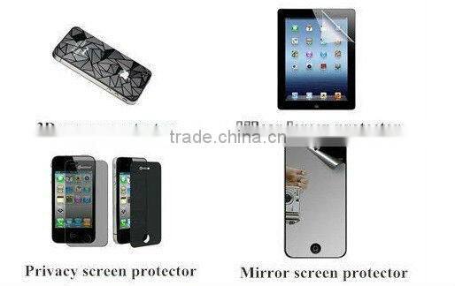 Wholesale cell phone accessories china anti-fingerprint HD tempered glass screen protector for Samsung Galaxy S5