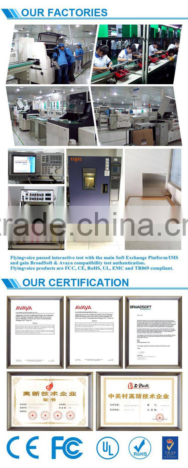 Budget 8 fxo ports Broadsoft compatible pbx system