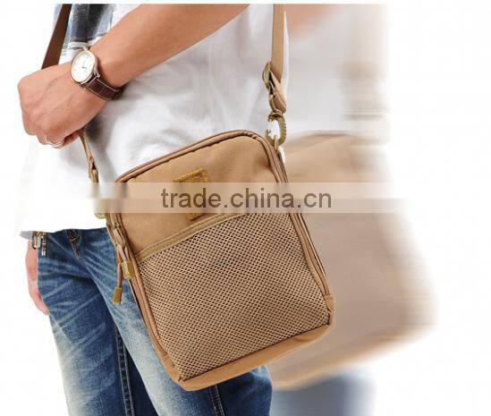 Camouflage printing college student shoulder bag
