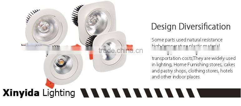high-efficiency cob LED light source 5W recessed led modern ceiling light