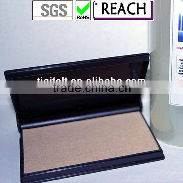 Pocket felt laser engraving stamp pad