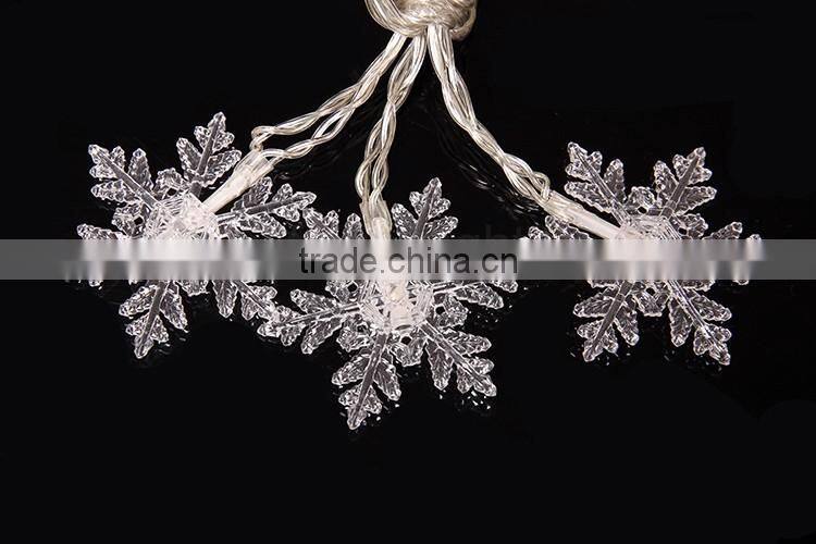 TZFEITIAN IP44 transformer falling snowflake decoration string light