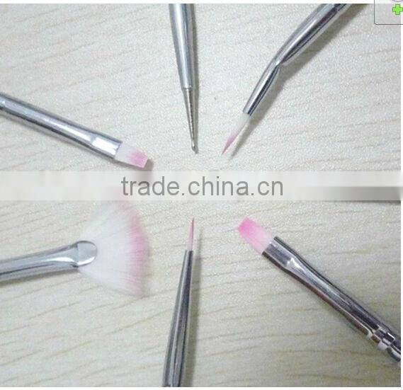 Salon Nail Scub Brush Set Kolinsky Nail Brush