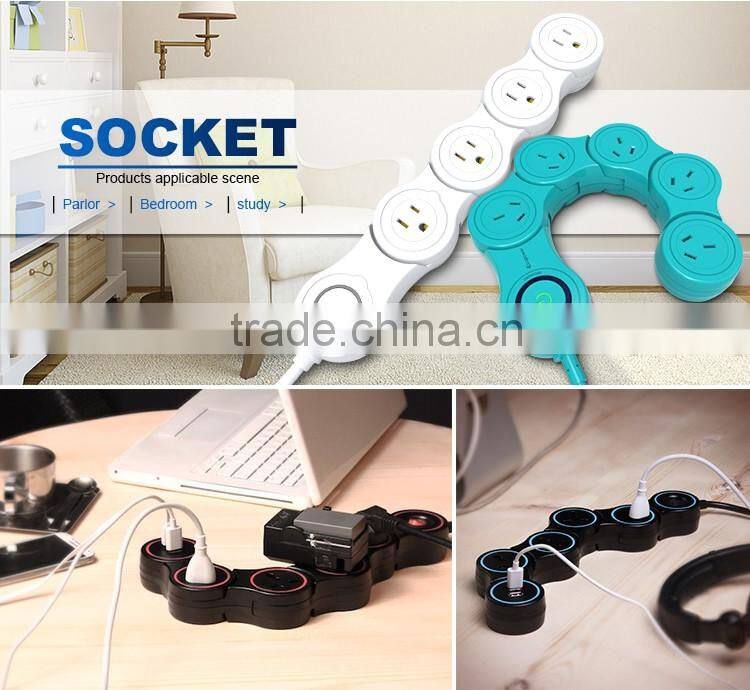 remote control cube power sockets power strip