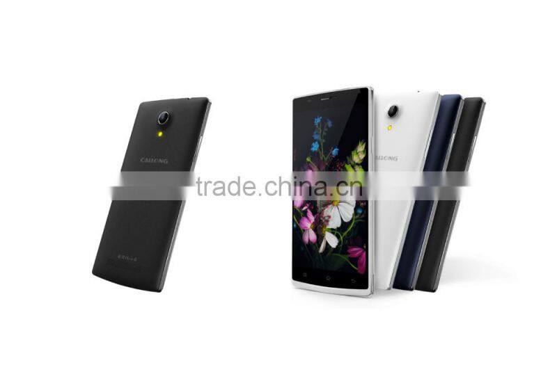 wholesale Callong K6 latest mobile phone 5.5'' OGS Android 4.4 MTK 6582 quad core 8MP 3G smartphone