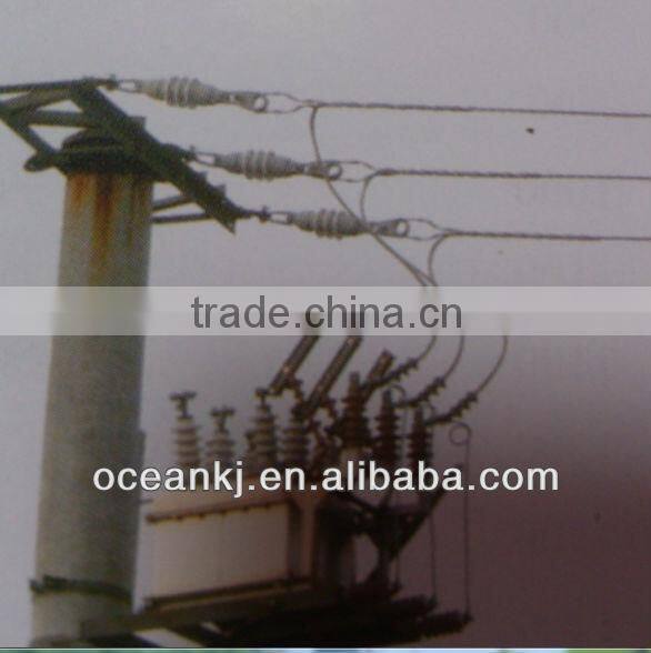dead end distribution grip for copper clad conductor