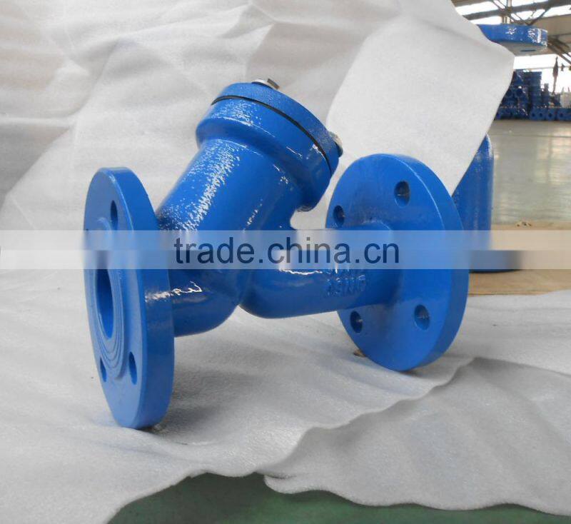 CAST IRON FLANGED Y STRAINER