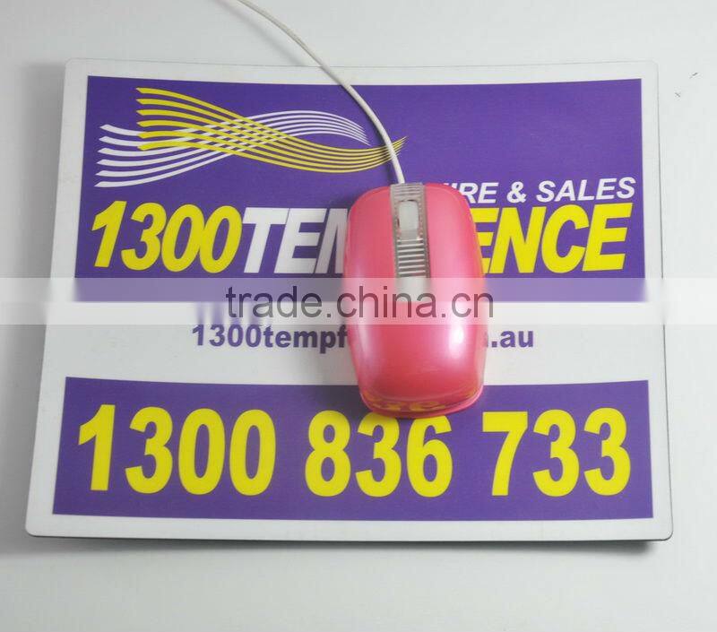 Customize design mouse mat / pvc printing basketball mouse pad